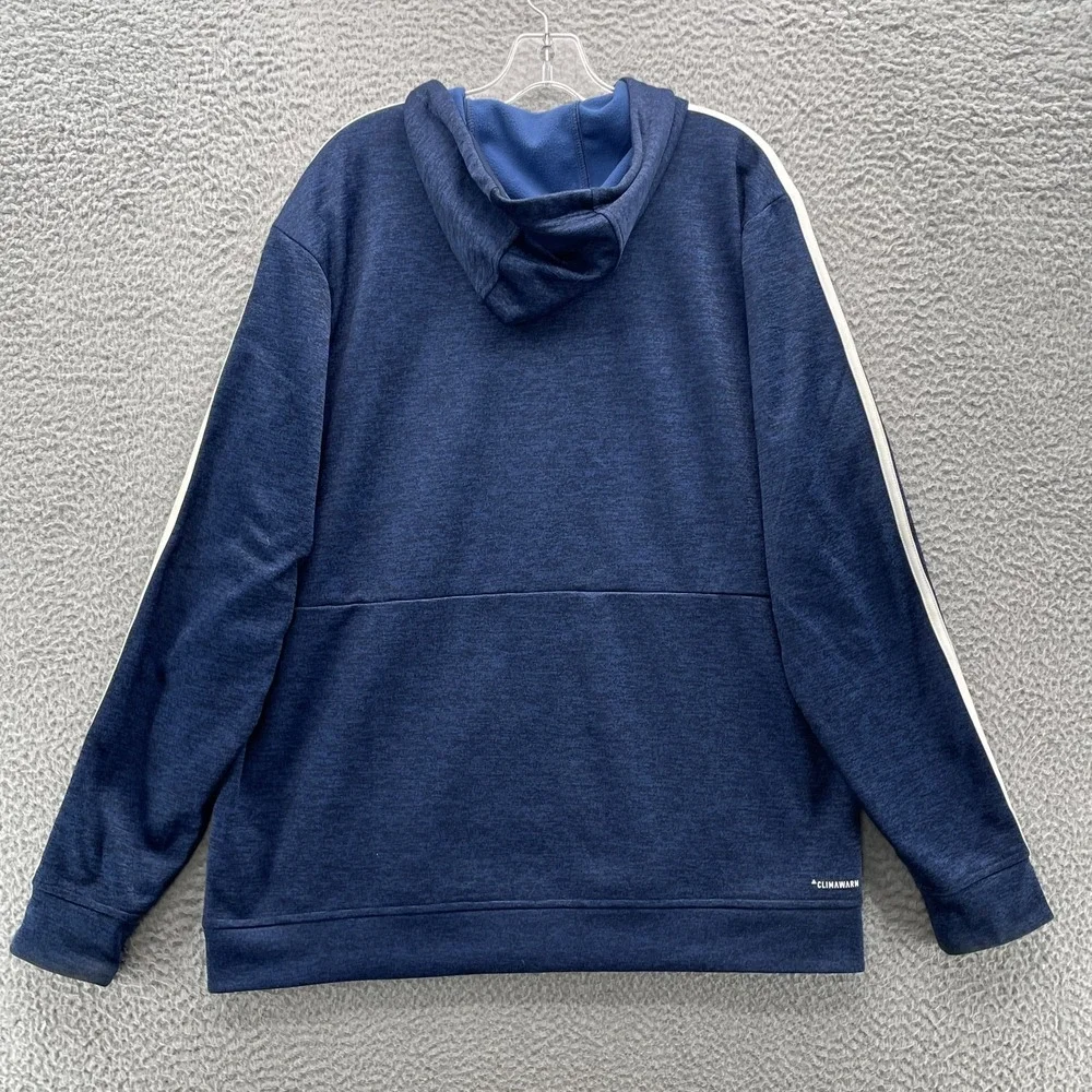 Adidas‎ Track Hoodie Jacket Large Climawarm Sportswear Training Soccer 90's Gym